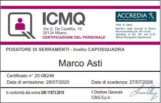 installatore certificato