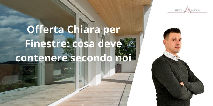 Offerta Chiara per Finestre