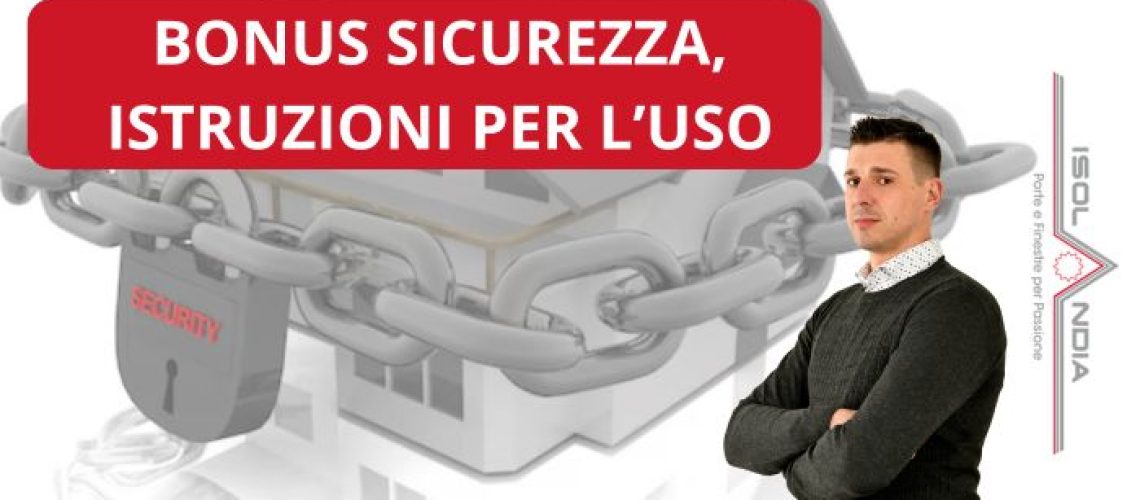 Infissi con bonus sicurezza