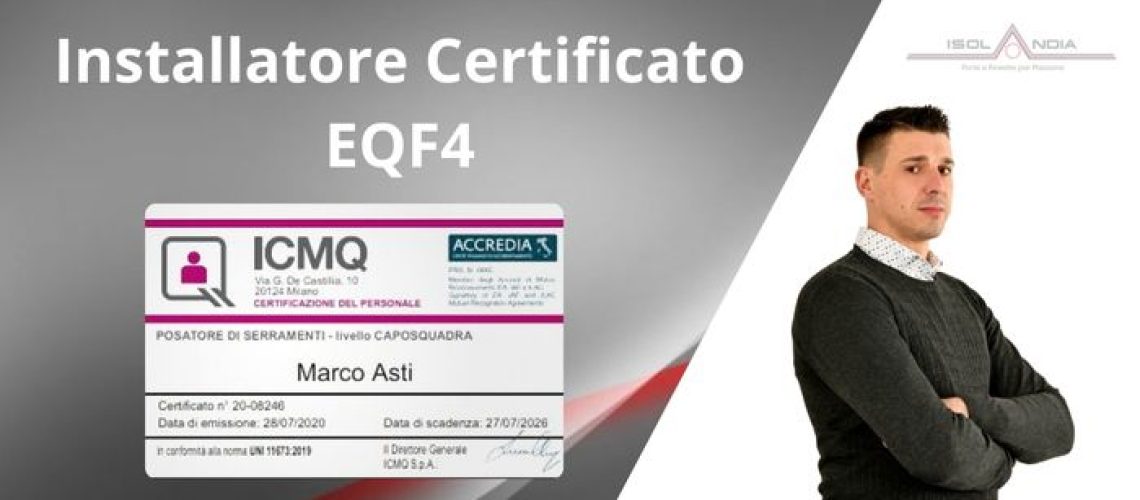 Installatore Certificato EQF4
