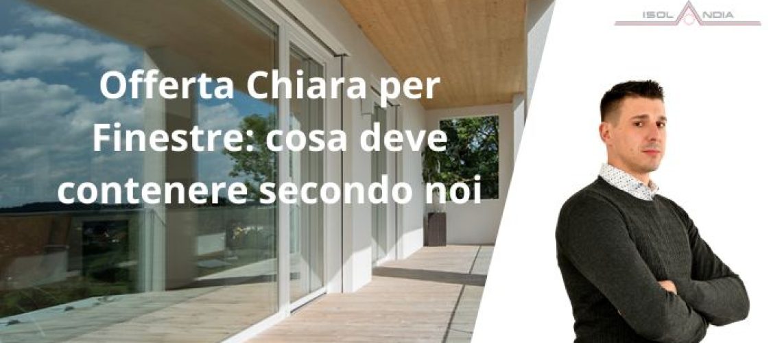 Offerta Chiara per Finestre