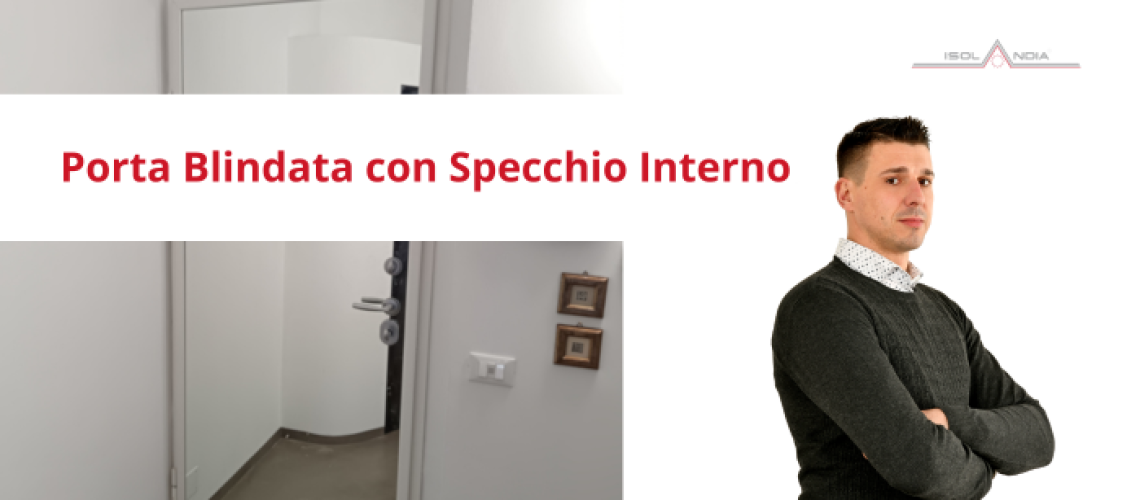 Porta blindata con specchio interno (1)